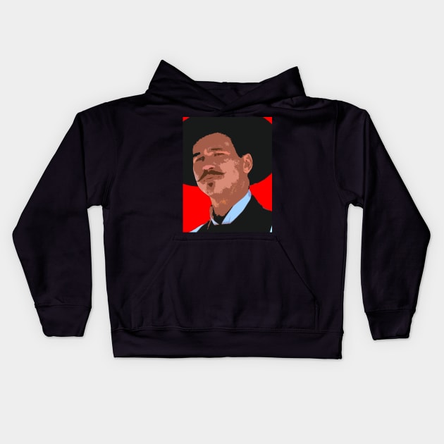 doc holliday Kids Hoodie by oryan80